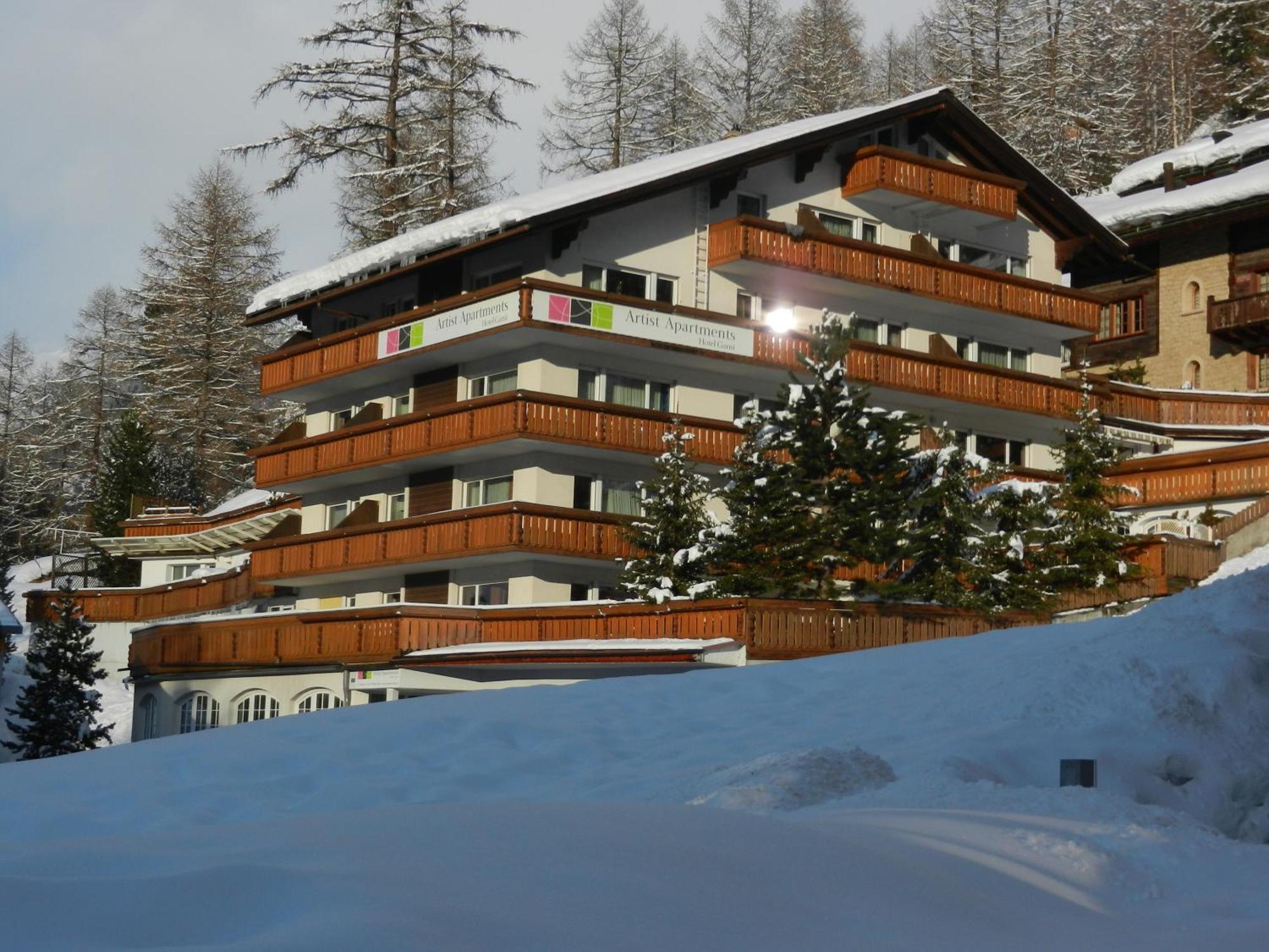 Artist Apartments & Hotel Garni Zermatt Exterior foto