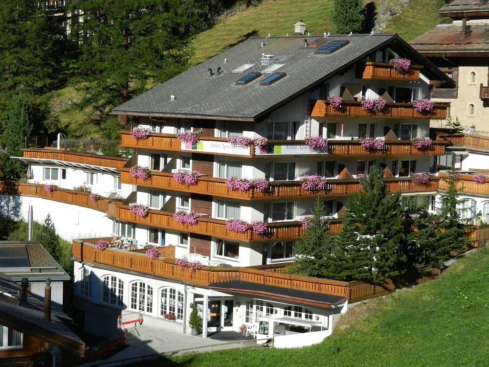 Artist Apartments & Hotel Garni Zermatt Exterior foto