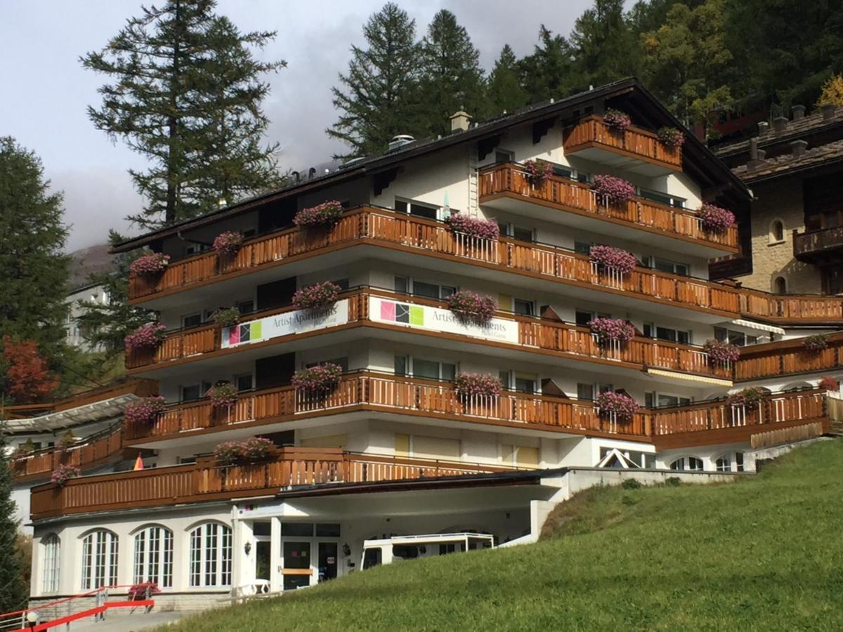 Artist Apartments & Hotel Garni Zermatt Exterior foto